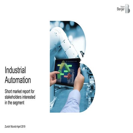 Roland Berger Industrial Automation Perspective 2019