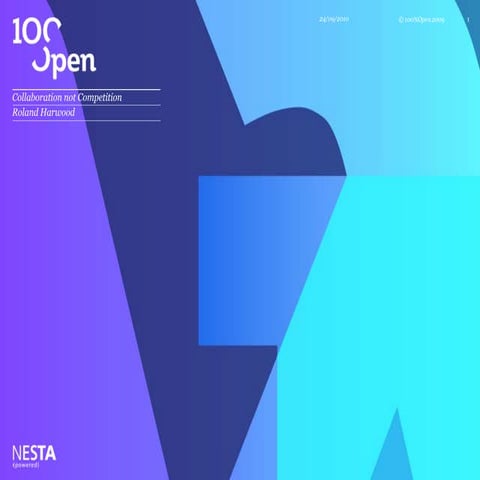 Roland Harwood: Collaboration not Competition