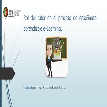 Caracteristicas de los roles del estudiante y el docente | PPTX