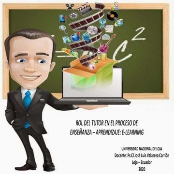 Rol del tutor e learning | PPTX