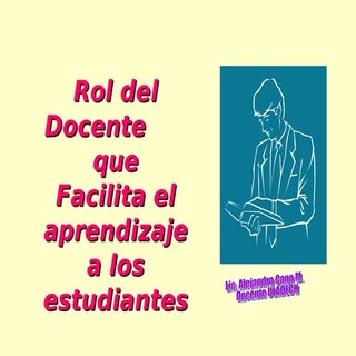 Rol Docente