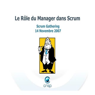 Rôle des Managers en Scrum