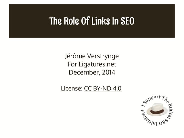 The Role Of Links In SEO