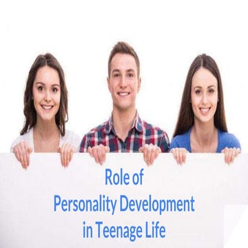 Role of-personality-development-in-teenage-life