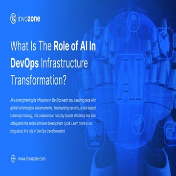 Role of AI In DevOps Infrastructure Transformation | PDF