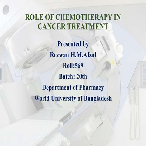 Side effects of chemotherapy | PDF