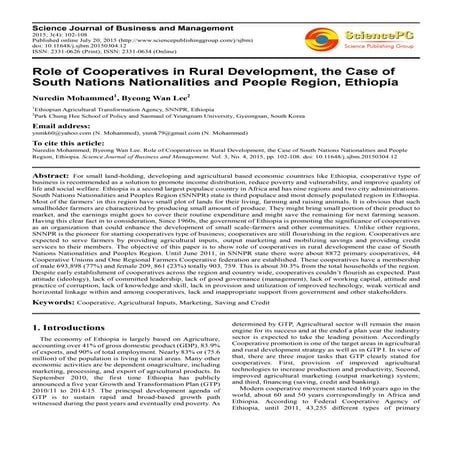 Role of cooperatives in rural development, the case of.j.sjbm.20150304.12