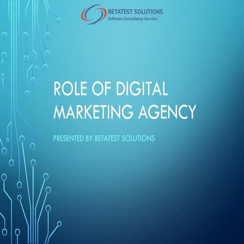 Role of Digital Marketing Agency | Betatest Solutions