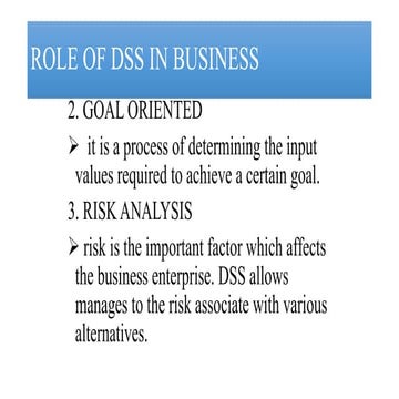 ROLE OF DSS IN BUSINESS.pptx