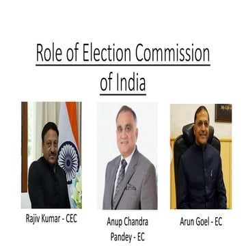 Role of Election Commission of India.pptx