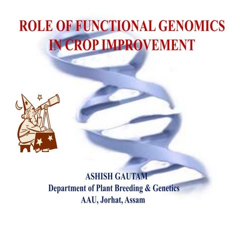 Functional genomics | PPTX