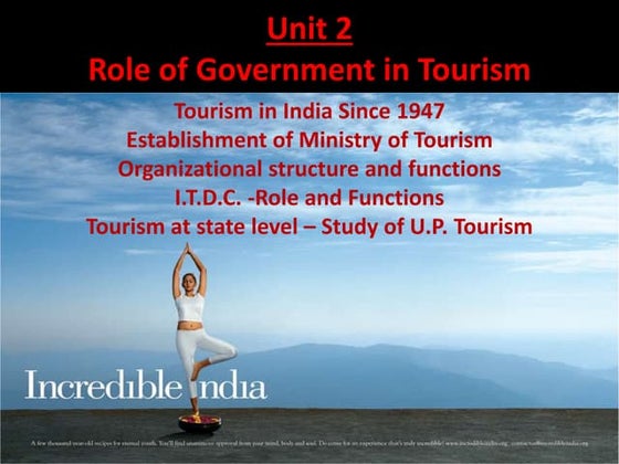 The Tourism Industry - one industry concept | PPT