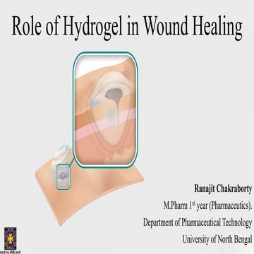 Role of Hydrogel in Wound Healing - Copy.pptx