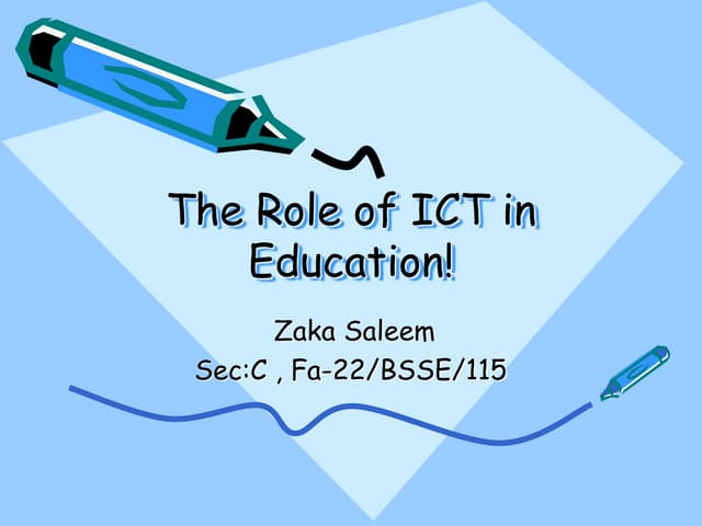 Role of ICT in education(3).ppt