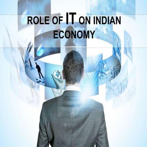 Role of it on india economy