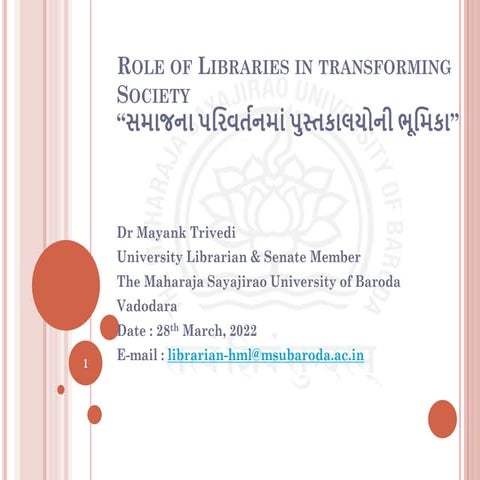 Role of Libraries in transforming Society.pdf