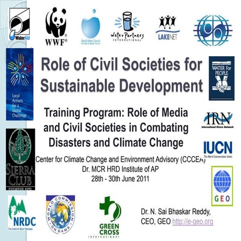 Role of media and civil societies in combating