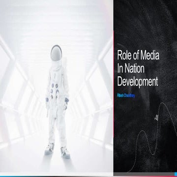 Role of media in development