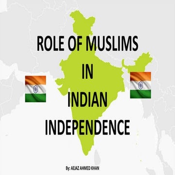 Role of Muslims in Indian independence