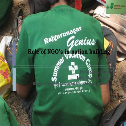 Role of ngo in nation building  madhav 2003