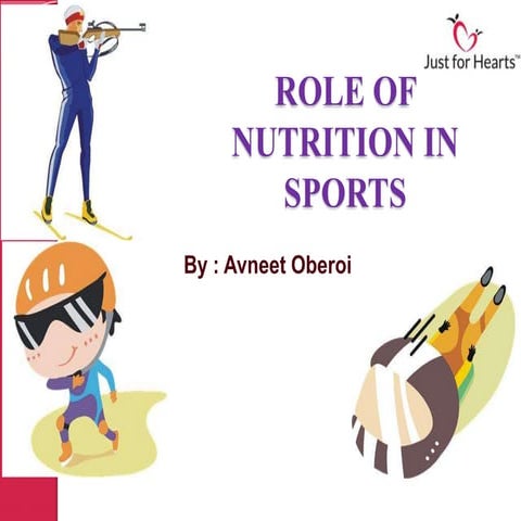 Role of Nutrition In Sports