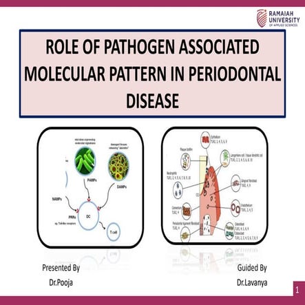 ROLE OF PATHOGEN ASSOCIATED MOLECULAR PATTERN IN PERIODONAL DISEASE.pptx