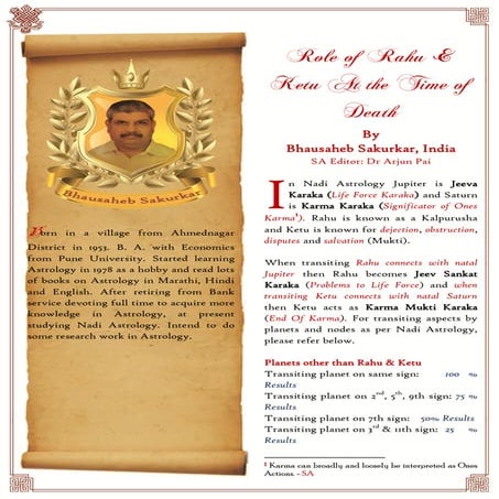 Role ofrahuandketuatthetimeofdeathbw