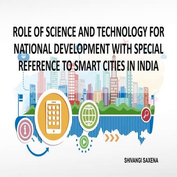 Role of science and technology for national scm