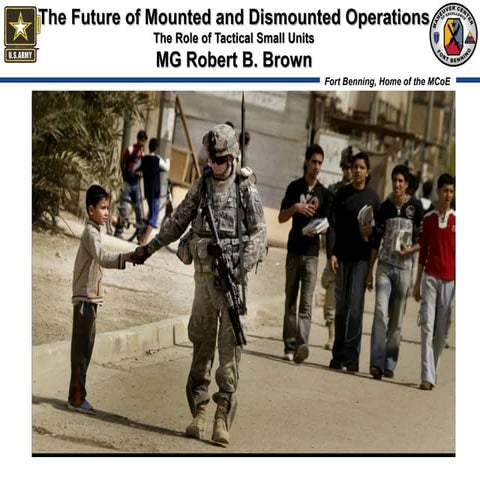 Role of Tactical Small Units with notes | PDF