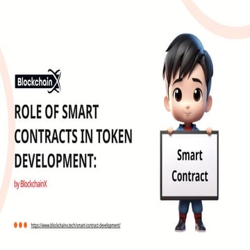 Role of Smart Contracts in Token Development .pptx