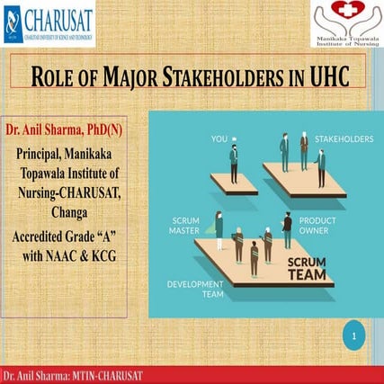 Role of stakeholders in uuniversal health coverage