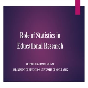 Role of Statistics in Educational Research.pptx