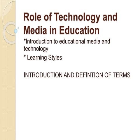 Role of Technology and Media in Education EDTK3004 Wk1.pptx