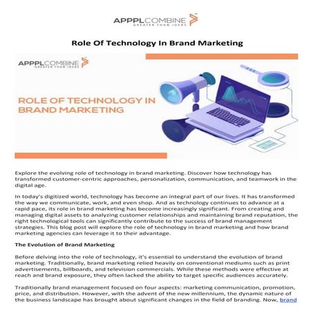 Role Of Technology In Brand Marketing.pdf