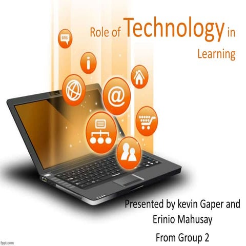 Role of technology in learning