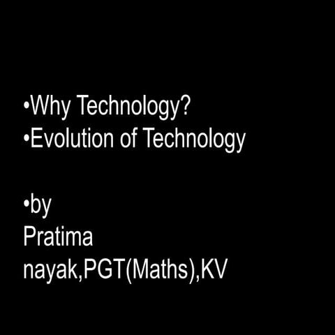 Role of technology in mathematics