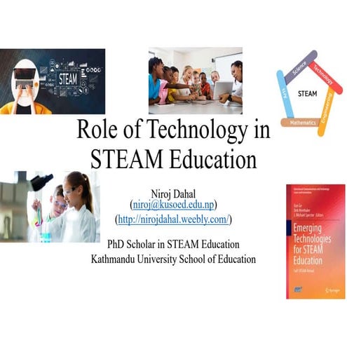 Role of Technology in STEAM Education