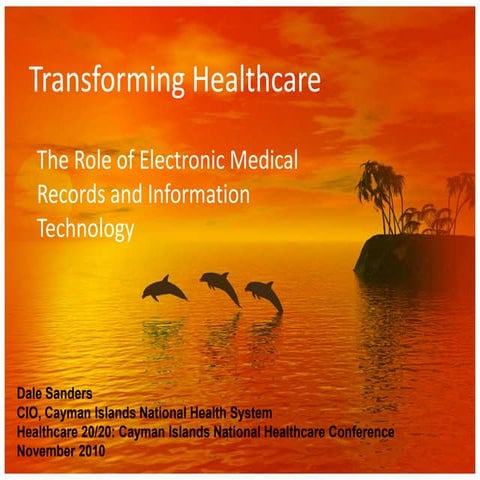 Role Of The EMR In Healthcare Transformation
