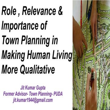 Module 2: Town Planners and Planning in Modern India | PDF