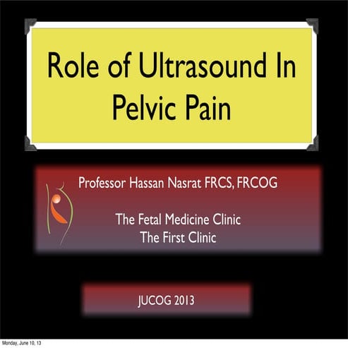 Role of us in pelvic pain final