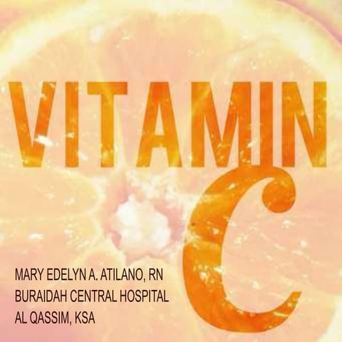 Role of vitamin c in immunity