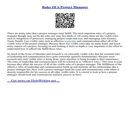 Project communication breakdown - APM Project Article | PDF