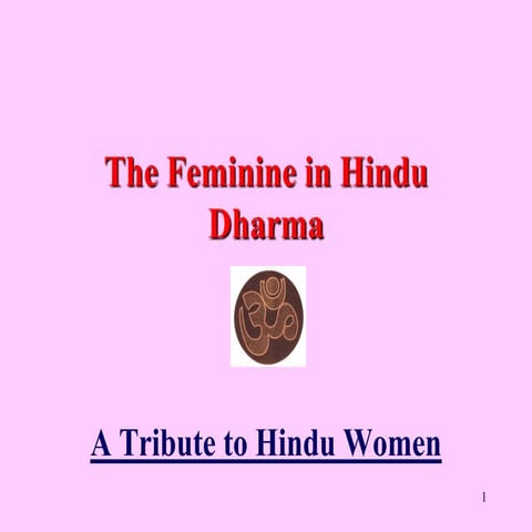 Roles of hindu women