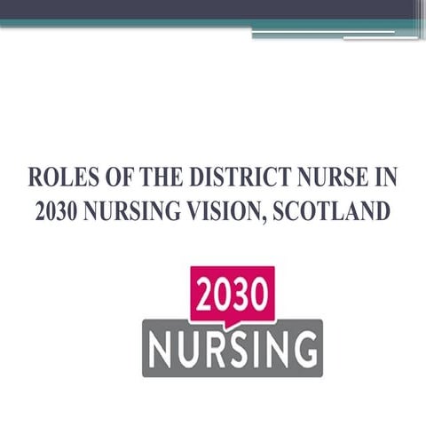 District Nursing at a Glance main image 0