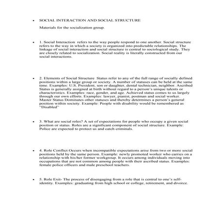 Role społeczne polska po angielsku