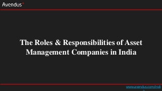 rolesresponsibilitiesofassetmanagementco