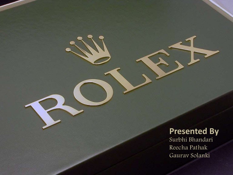 rolex corporate