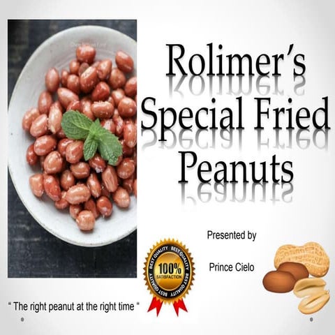Rolimer’s Special Fried Peanuts