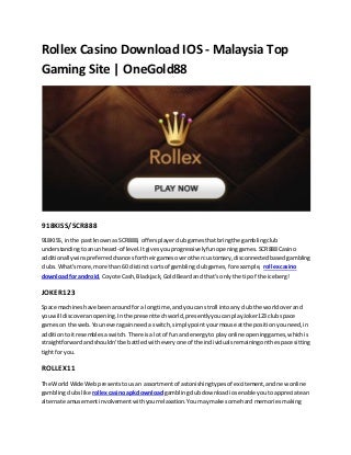 scr888 slot game download