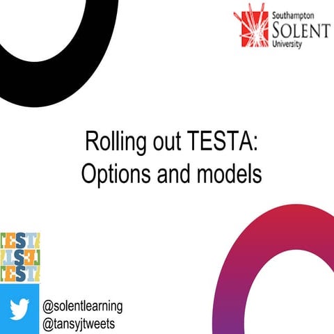 Rolling out testa